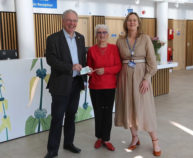 Mendip Swing raises £950 for cancer care