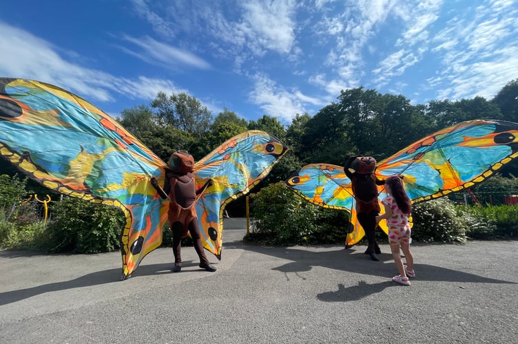 Radstock will become awash with colour when it hosts its arts trail - similar to what featured at Tom Huyton Park Day in 2024