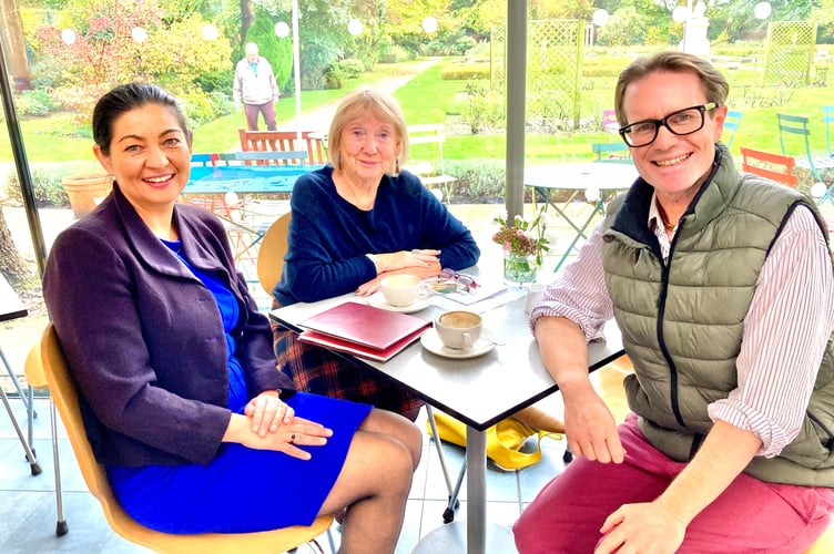 Nathan Hartley (right) and members of the B&NES Faith Foundation team are running a campaign to mark Local and Community History Month during May.
