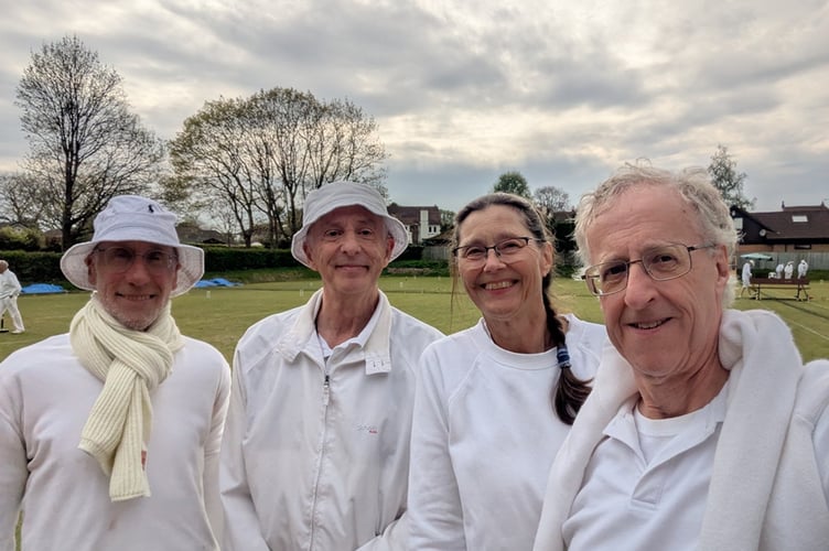 CPCC's short croquet winning team at Nailsea