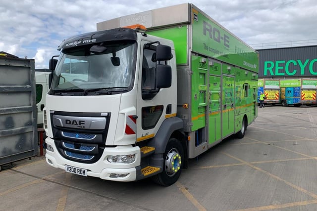 Electric recycling truck powered by solar panels to be trialed