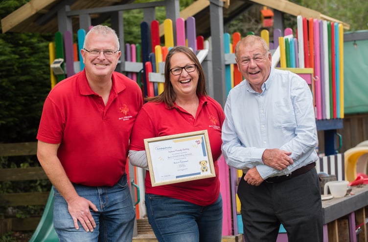 A preschool in Keynsham and a childminder in Paulton are the first childcare settings in Bath and North East Somerset to receive a national Mark of Achievement for supporting young children with special educational needs and disabilities (SEND)