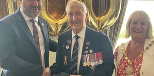 D-day veteran who survived torpedo hit celebrates 100th birthday