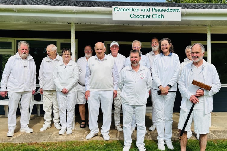 The two CPCC level 5+ teams after the nail-biting finish to their first match of the season.