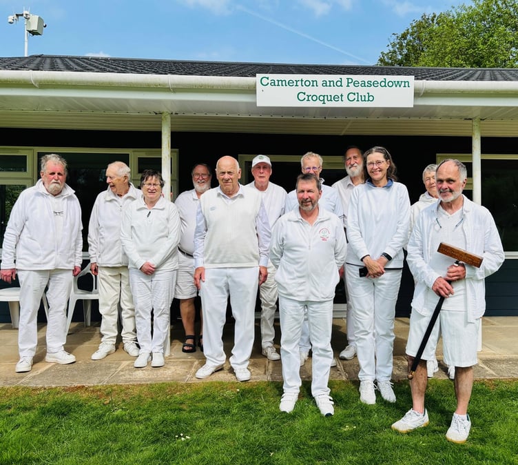 The two CPCC level 5+ teams after the nail-biting finish to their first match of the season.