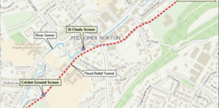 Maintenance work on Midsomer Norton flood defences to take place