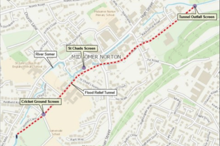 The locations of the debris screens that will be worked on by the Kier Group on behalf of the Environment Agency.