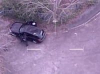 Footage shows drug-driver leading police on dramatic 120mph chase