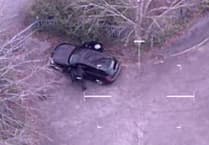 Footage shows drug-driver leading police on dramatic 120mph chase