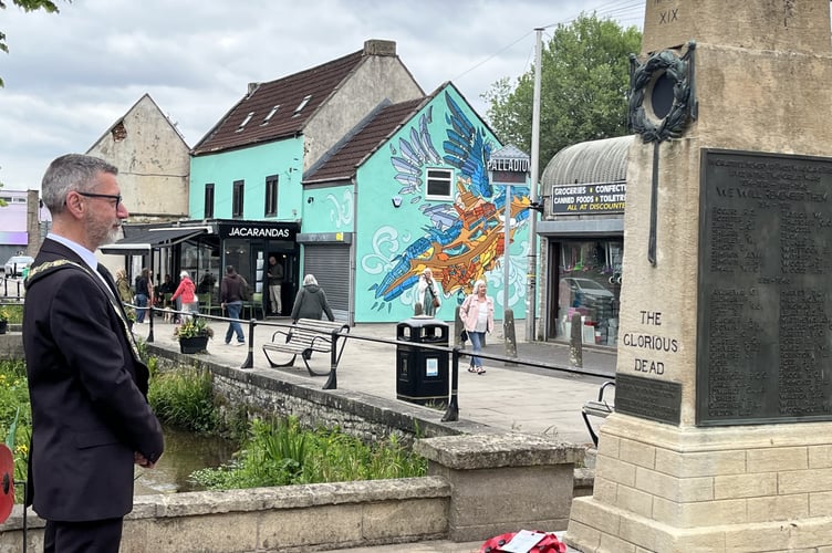 The Royal British Legion’s Midsomer Norton & Radstock Branch held a poignant service to honour the bravery of those who contributed to peace in Europe during WW2.