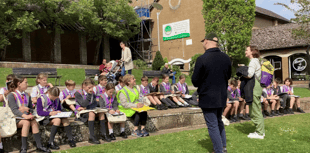 School pupils get involved in Midsomer Norton regeneration programme