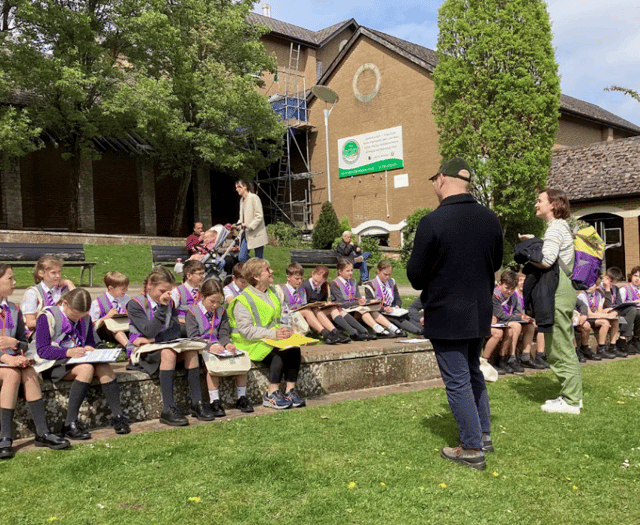 School pupils get involved in Midsomer Norton regeneration programme