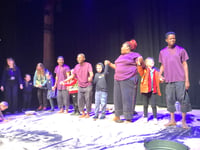 Pupils at a school in Peasedown make special visit to Egg Theatre