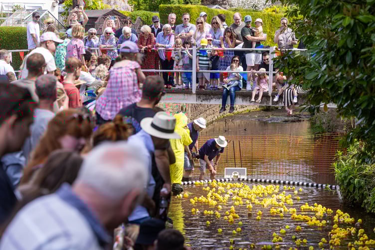 Chew Magna Duck Race 2025