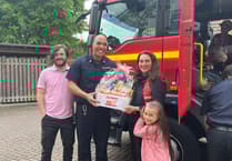 Care centre invites firefighters to celebrate their service to the local community