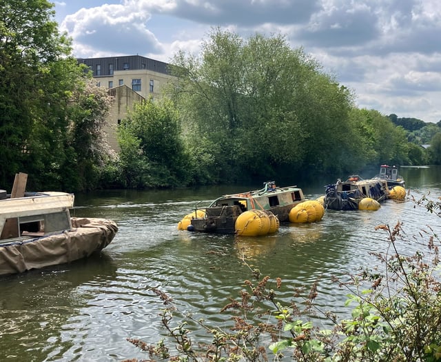 River Avon boat recovery success