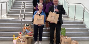 Hayesfield School's generosity helps hospital patients in Bath