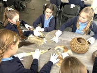 Year 4 explore American Museum in Bath