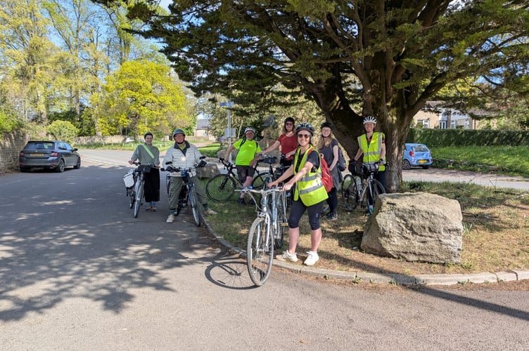 Frome Community Bike Project have donated £8500 to Frome's Missing Links