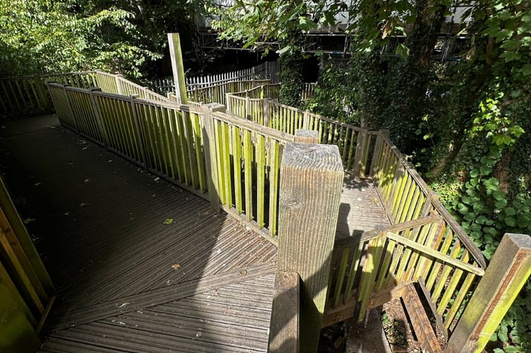 The ramp connecting Henley Way to The Otherside at Welshmill is due to be removed following a structural safety report.