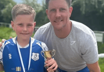 Clutton supports coach Matty Durbin