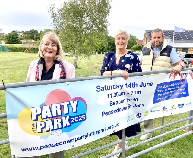 Peasedown prepares for 2025 Party in the Park