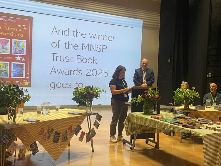 Catherine Bruton's 'Bird Boy' wins at the Midsomer Norton Schools Partnership Book Awards, chosen by student panels for its moving story.