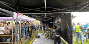Organisers overcome challenges with the weather to host AmpFest