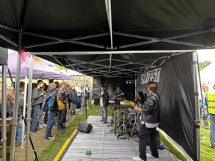 Organisers overcome challenges with the weather to host AmpFest