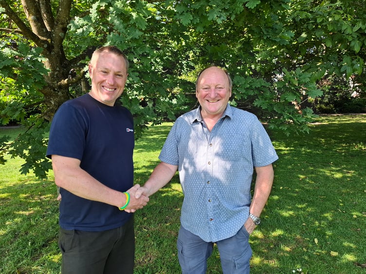 Nick East and Mark Dorrington
