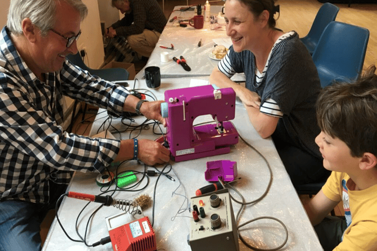 Peasedown Repair Cafe has just repaired its 500th item.