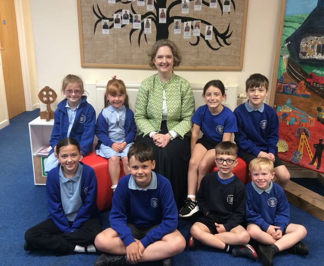 Local leaders and professionals make visit at school's careers week