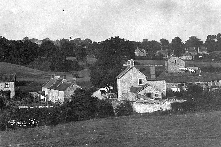 Last week's photograph was taken at the Edford hamlet, Holcombe