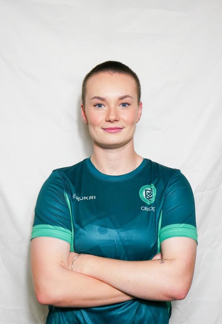 Jazz Westley who hit 64 for Somerset