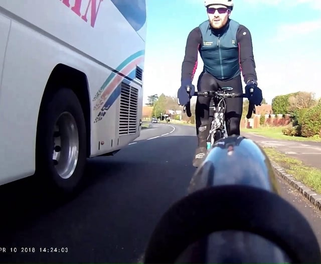 Highest complaint rate for cyclist near-misses in Somerset