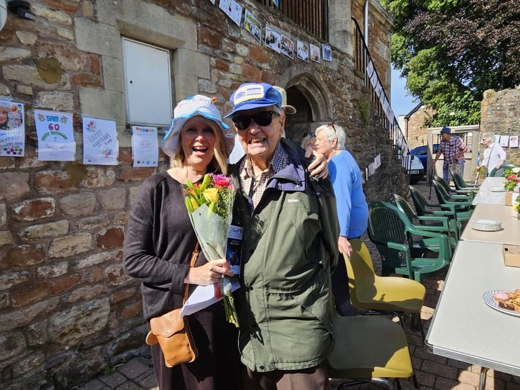 The party celebrating Sam Oliphant's 60th birthday took place on Friday June 13 at the Millennium Hall.