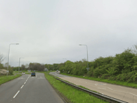Water main burst causes closure of bypass