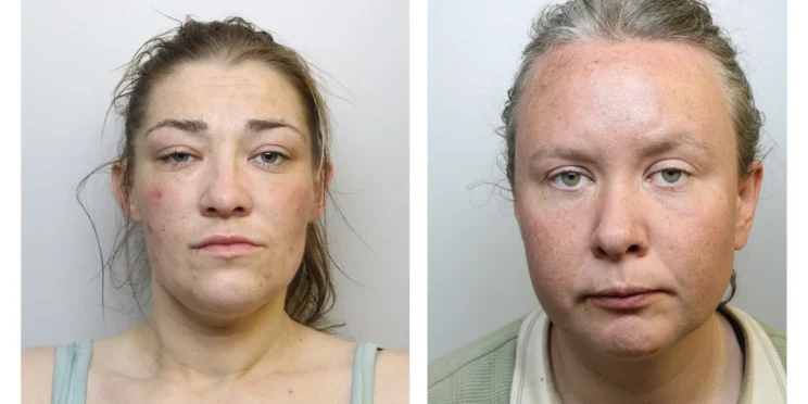 Samantha Selway (left) and Caroline Beaverstock (right)