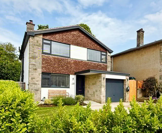 Sleek, modern feeling home made available for £585,000