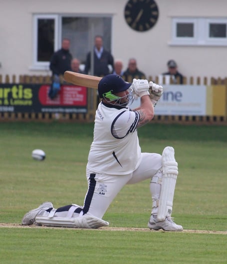 Andrew Mortimer - top scored for Temple Cloud with 42.