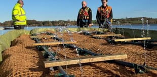 Bristol Water trial rafts to improve water quality and create habitats