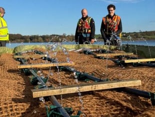 Bristol Water trial rafts to improve water quality and create habitats
