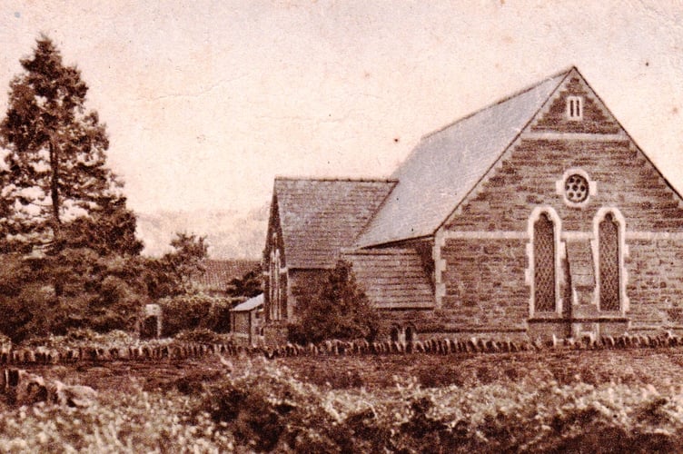 Last week's photograph was taken at Wesleyan Chapel, Farrington Gurney.