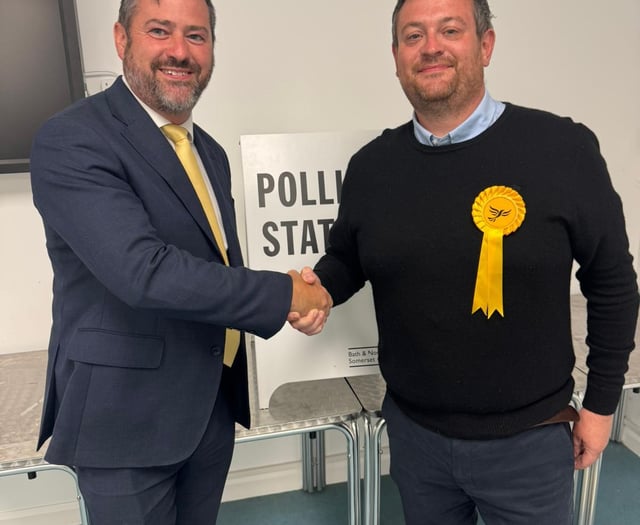 Liberal Democrats celebrate victory in Mendip by-election