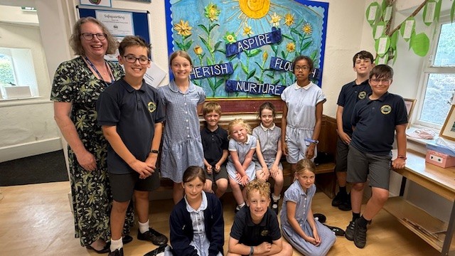 Wrington CofE Primary School celebrates receiving a 'good' grading in all areas by Ofsted.