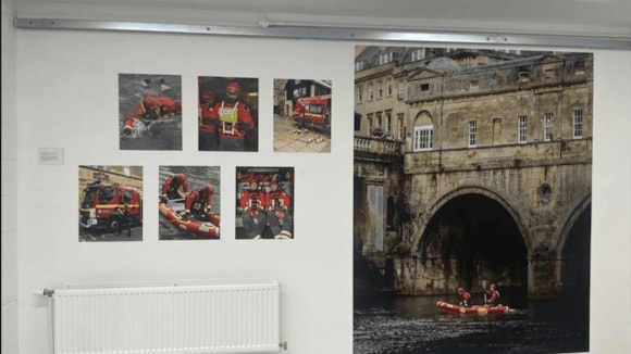 Avon Fire and Rescue supports Bath River Line water safety exhibition