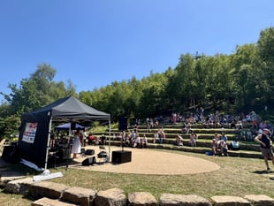 Warm weather doesn't dampen spirits at fayre