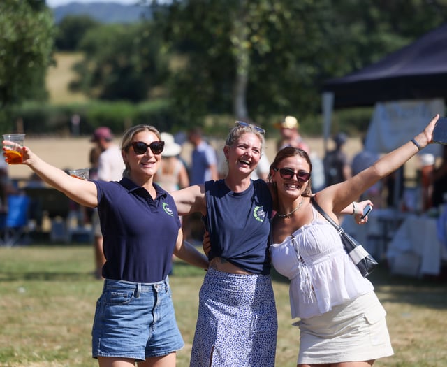 Sun shines down on guests attending 2025 Party in the Paddock