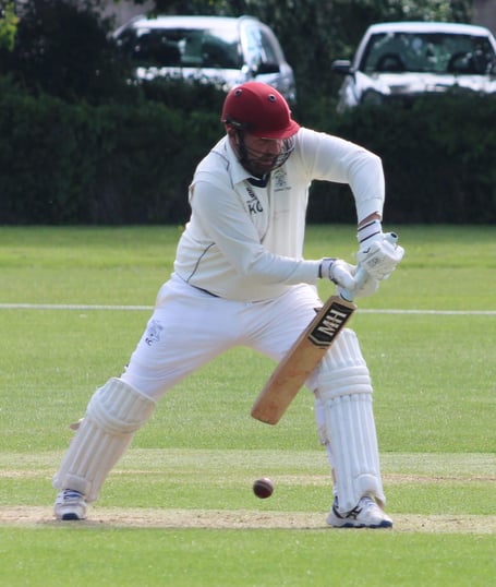 Kevin Curtis was part of the first 11 that beat Wellington Cricket Club, scoring 23 runs from 34 balls