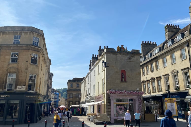 Burton Street in Bath